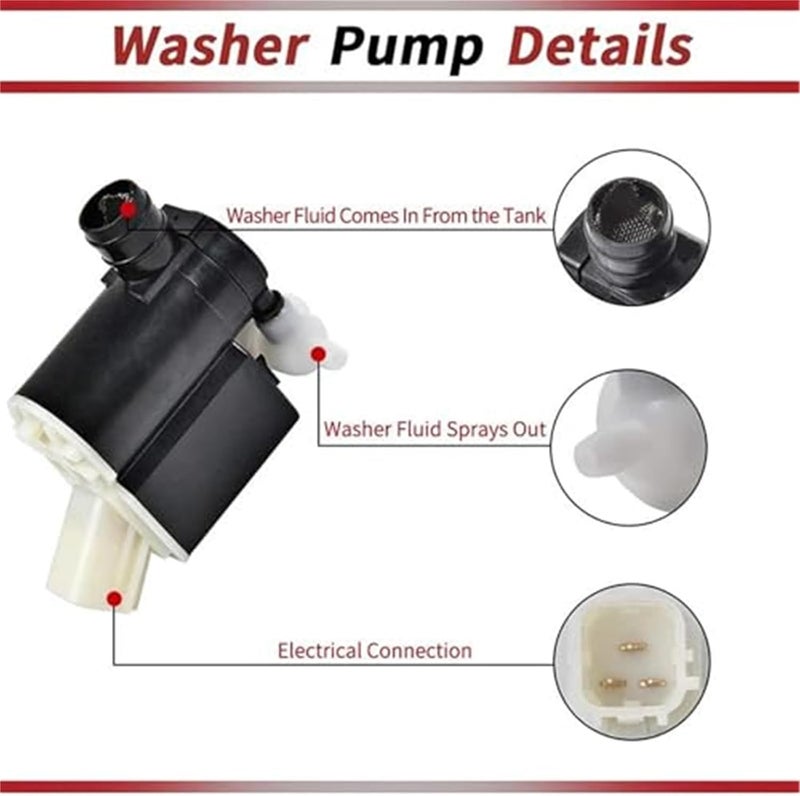 Wivplex Washer Pump for Santa Fe and Tucson - Image 2