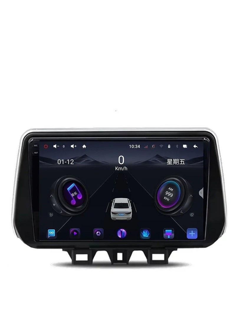 ام ان تي شاشة هيونداي توسان 2019 - 2021 هي جزء من نظام المعلومات والترفيه في السيارة يعمل بنظام التشغيل Android ويدعم ميزات مثل Apple CarPlay وAndroid Auto، مما يتيح لك توصيل هاتفك الذكي بسهولة كما أنها توفر دقة عالية تصل إلى 1080 بكسل، مما يجعلها ممتازة لعرض المعلومات والخرائط بوضوح - Image 4