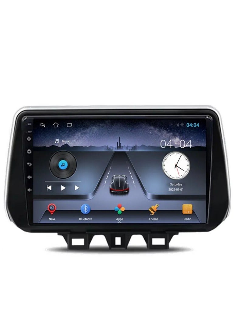 ام ان تي شاشة هيونداي توسان 2019 - 2021 هي جزء من نظام المعلومات والترفيه في السيارة يعمل بنظام التشغيل Android ويدعم ميزات مثل Apple CarPlay وAndroid Auto، مما يتيح لك توصيل هاتفك الذكي بسهولة كما أنها توفر دقة عالية تصل إلى 1080 بكسل، مما يجعلها ممتازة لعرض المعلومات والخرائط بوضوح - Image 2