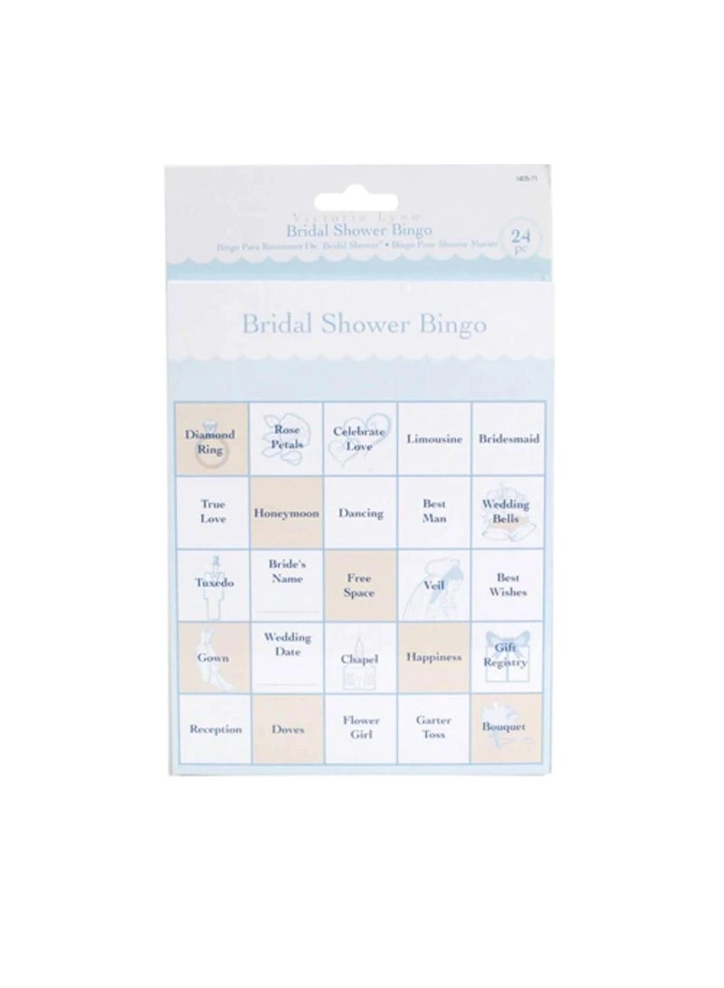 بطاقات البنغو العروس 5 × 7 بوصات 24 قطعة - Image 2