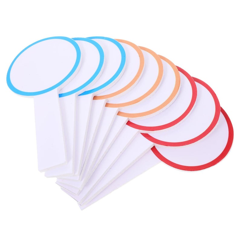 Mini Whiteboard Dry Erase Board Handheld Scoreboard Voting Board 20 Pack White - Image 2