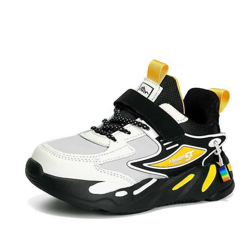 Mesh Sneakers Lightweight Flexible Sole Walking Shoes For Kids Indoor And Outdoor Activities - Image 1