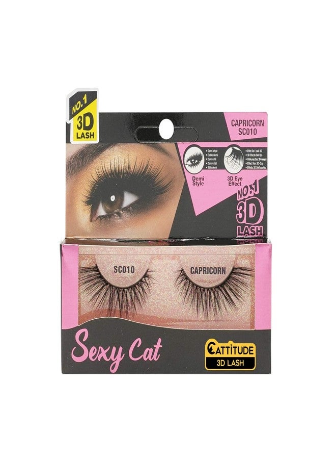 EBIN NEW YORK Capricorn - Sexy Cat 3D Lashes - Image 1