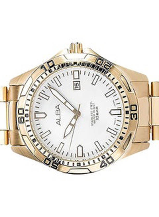 Alba Stainless Steel Analog Watch AG8G70X - Image 2