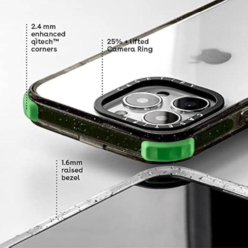 Casetify Ultra Impact Crush iPhone 13 Mini Case 【9.8ft Drop Protection】 - Clear - Image 4