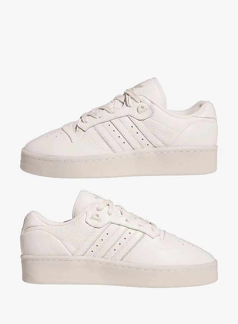 adidas حذاء كرة سلة ريفالري لوكس أبيض للجنسين 3