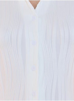 Take Two Burnout Textured Sleeveless Shirt  - Image 4
