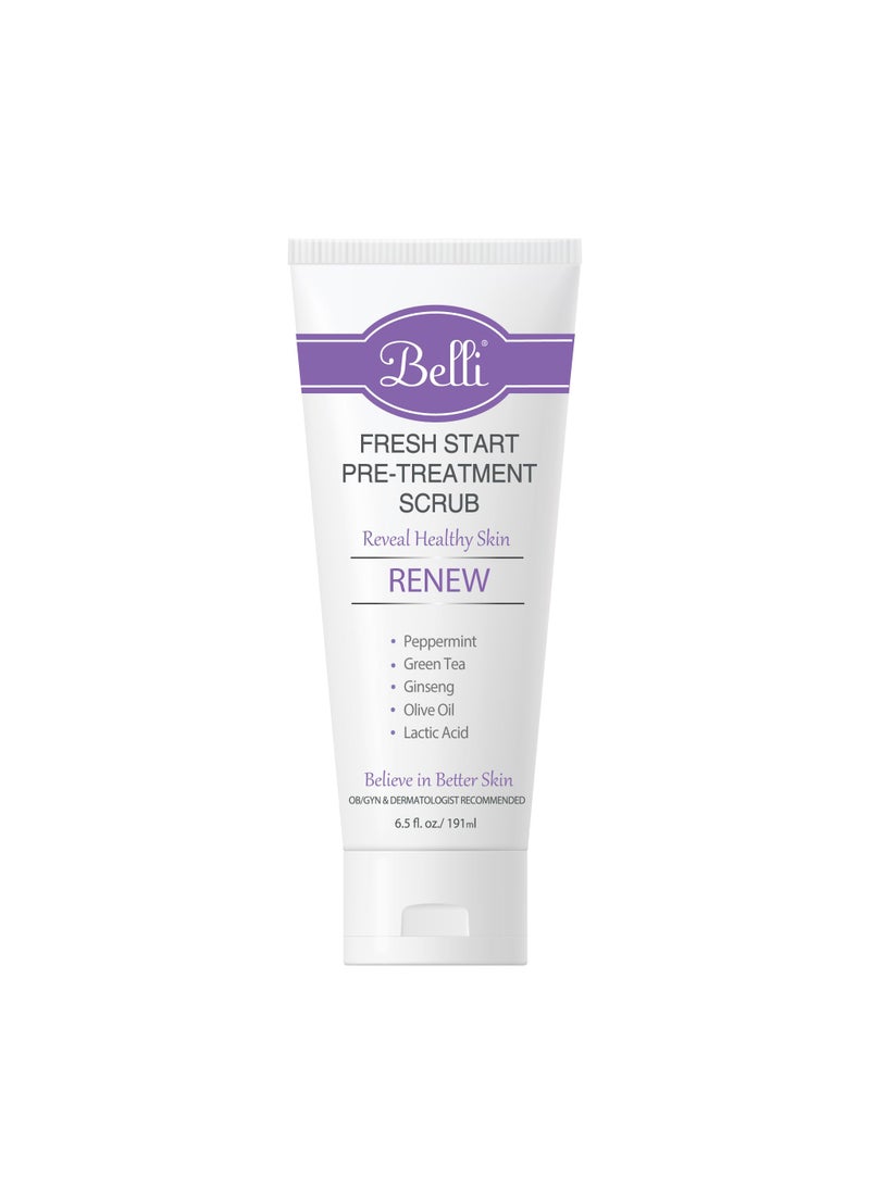Belli - Belli Skincare Fresh Start Pre-Treatment Scrub, Face Cleanser & Facial Scrub for All Skin Types, Detoxifies Skin, Dermatologist Recommended, 6.5 Oz - Image 1