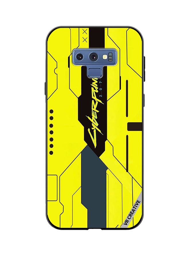 VR CREATIVE Protective Case Cover For Samsung Galaxy Note 9 Cyberpunk Design Multicolour - Image 1