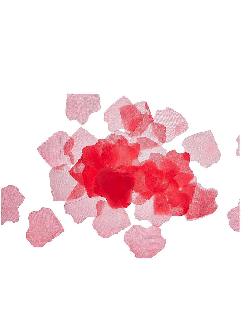 Kanza Red Rose Petals Artificial Flower Petals for Romantic Night Wedding Event Party Valentine Decor  - Image 2