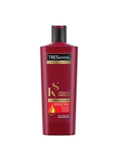 Tresemme Keratin Smooth Shampoo 340 Ml With Keratin & Argan Oil For Straighter Shinier Hair Nourishes Dry Hair & Controls Frizz For Men & Women  - Image 1