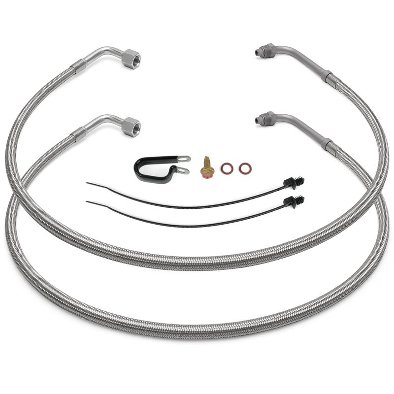 Camotokiit Engine Cooling System Oil Hose Kit 2204030 Compatible with 20032008 Polaris Trail Boss Blazer 33020042006 Magnum 330 20042005 ATP 330 4X4 - Image 2