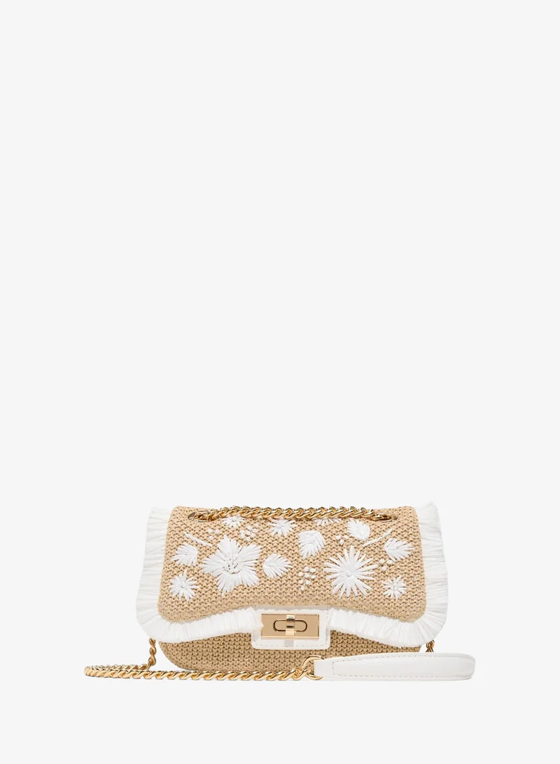 الدو THALYA Embroidered Crossbody Bag