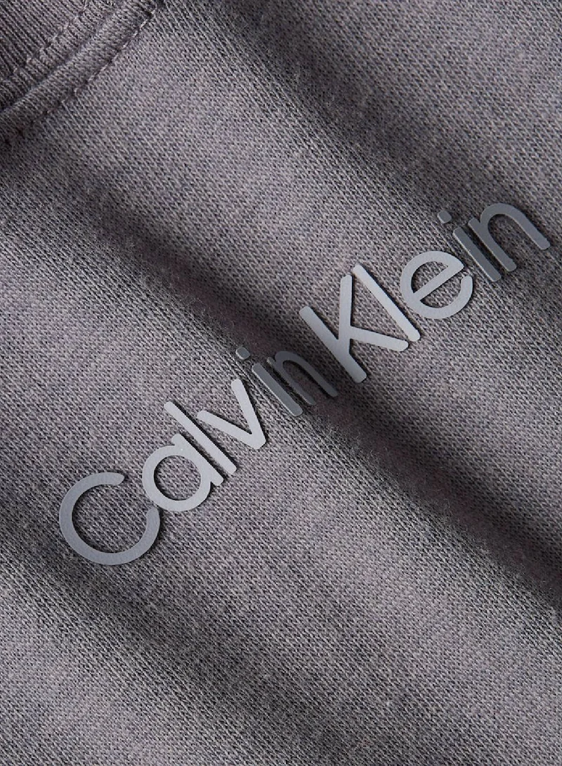 CALVIN KLEIN Calvin Klein Women's T-Shirt - Short Sleeves - Sportswear - Cotton , Grey