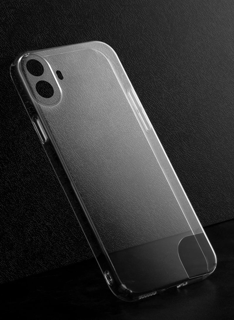 Crystal Clear Transparent Phone Case CMF Phone 1 – Slim Ulta Thin Hard TPU Shockproof Cover, Anti-Yellowing Crystal Clear Protective Back Case with Camera Protection - Image 4