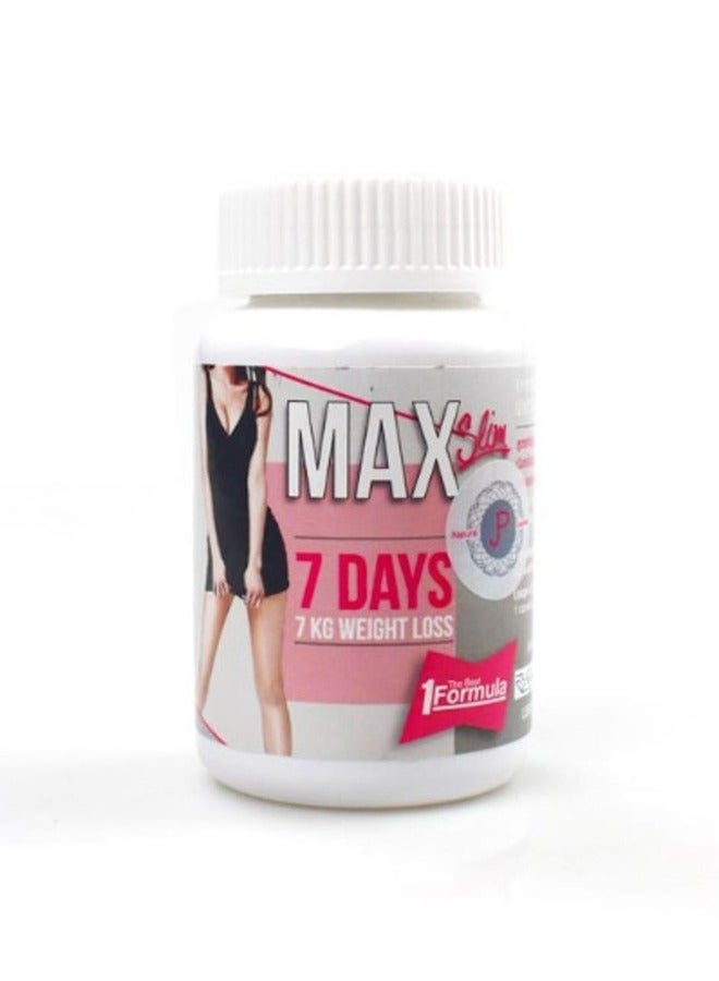 jp Max Slim 7 Days Slimming Capsules 30s  - Image 2