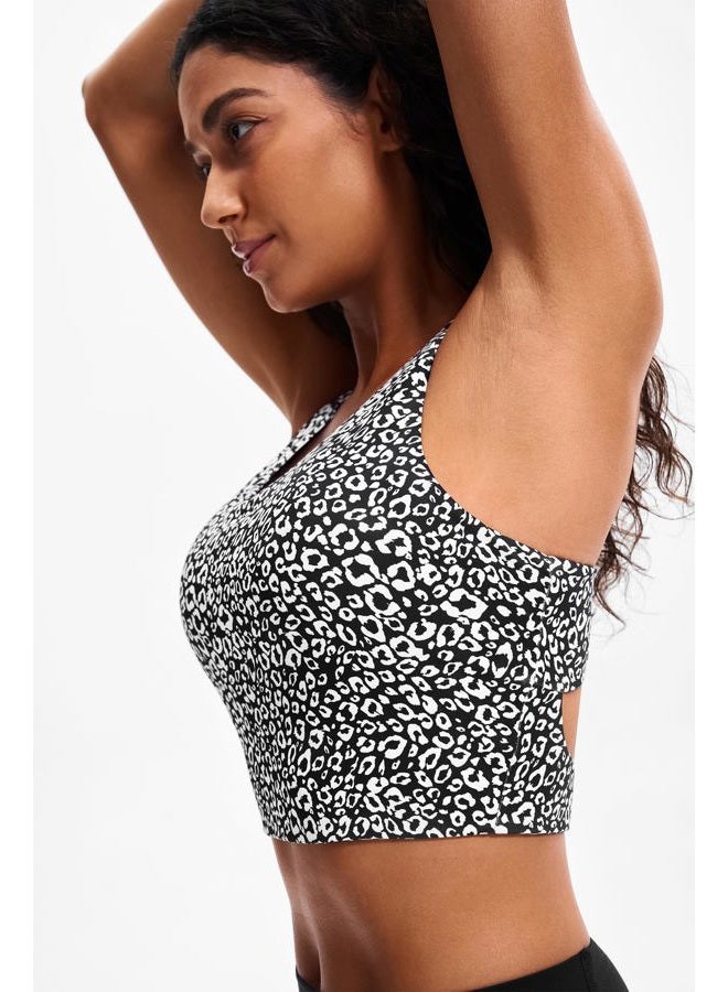 JOYSPELS Sports Bras for Women Extra Comfort Criss-Cross Back Padded Workout Tops for Women Medium Support - Image 3