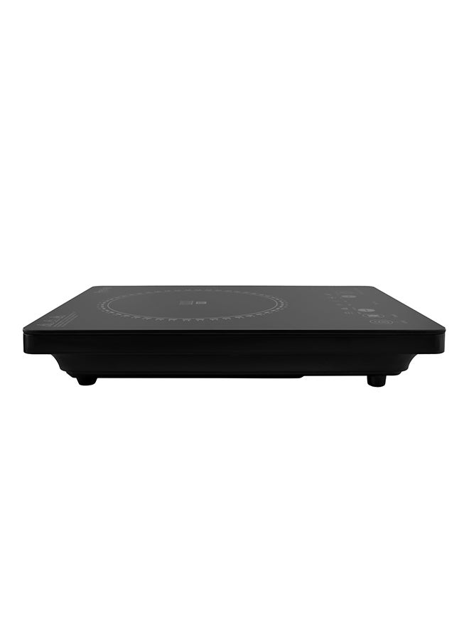 Prestige Single Infrared Cooking Plate for Cooking | Portable Electric Hob with Temperature Control & Crystallite Glass Plates | Easy to Clean 2000 W PR7505 Black/Red - Image 3