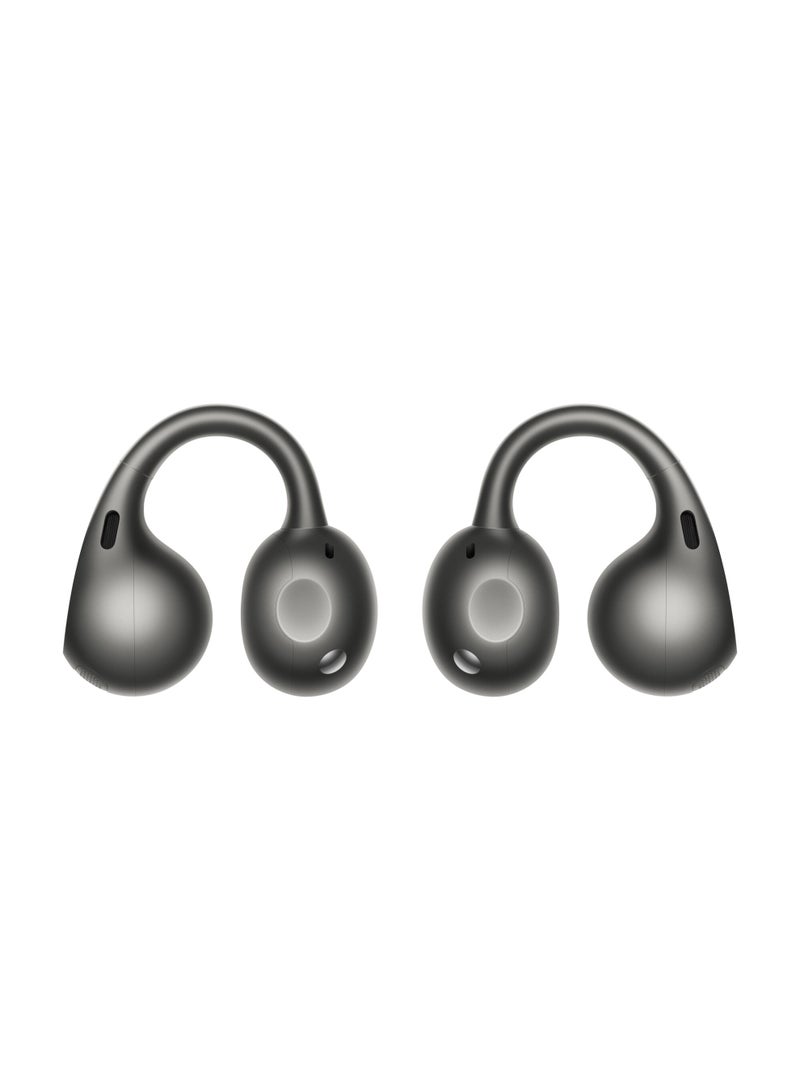 OPPO 530 mAh OPPO Enco Clip2 True Wireless Earbuds, Bluetooth 6.1, IP55 Water & Dust Resistant, Up to 40H Battery, Dual Device Connection - Slate Grey - Image 3