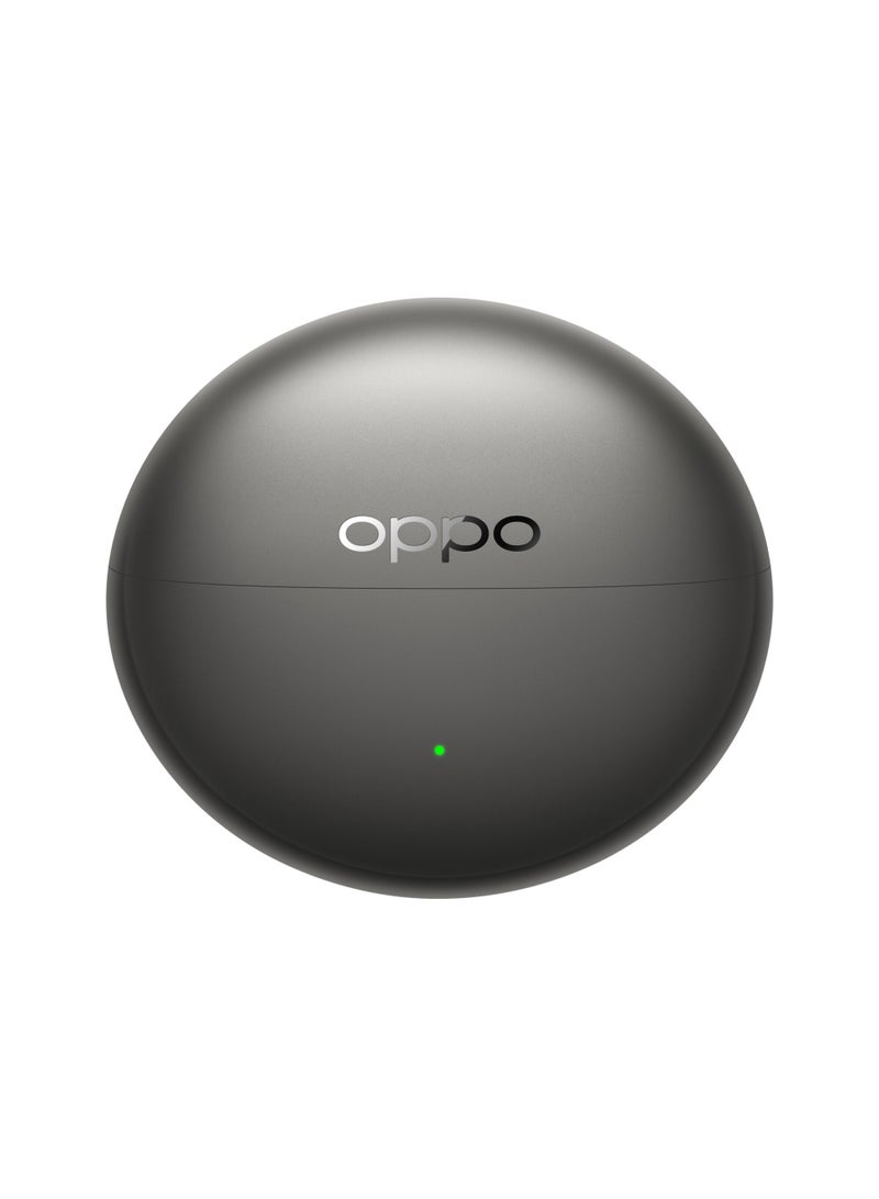 OPPO 530 mAh OPPO Enco Clip2 True Wireless Earbuds, Bluetooth 6.1, IP55 Water & Dust Resistant, Up to 40H Battery, Dual Device Connection - Slate Grey - Image 2