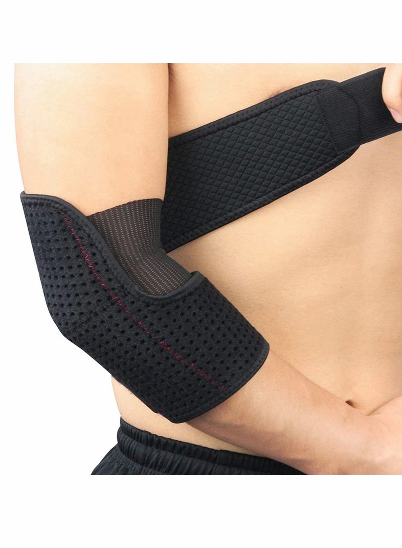 Breathable Elbow Support Brace for Sports Injury Recovery and Protection for Tennis and Golf Players - Image 1