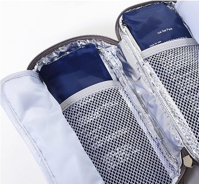 Kaiderine Insulin Cooler Travel Bag - Diabetes Medication Organizer with Insulated Liner - Image 5