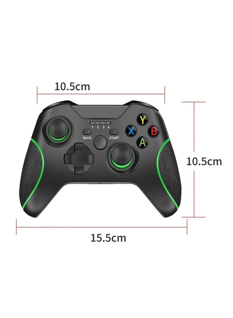 Hugifts 2.4G Wireless Vibration Game Controller Multi-Platform Compatible for PC Steam Smart TV Game Box with High-Precision Joystick - Image 5