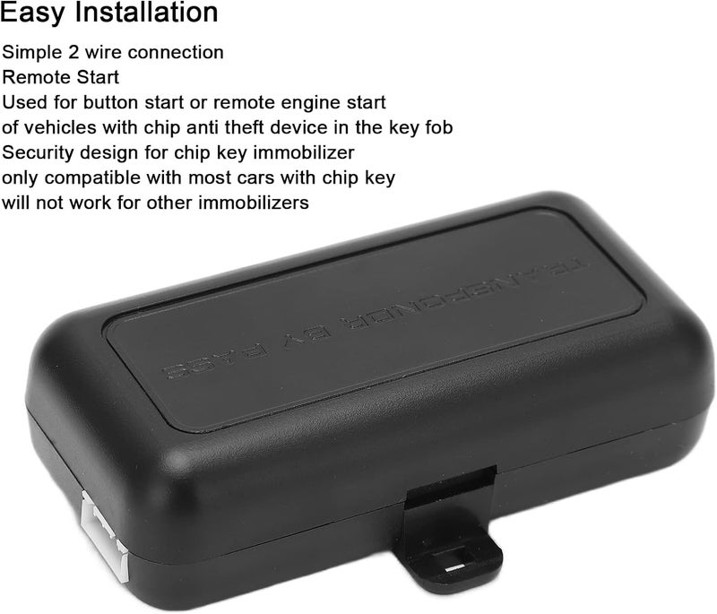 Tyenaza Car One Way Anti Theft Transponder Bypass Module Safe Convenient Automotive Universal Bypass Module for Chip Key - Image 4