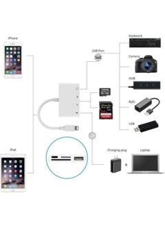 PSGT 4in1 Lightning To Tf.sd Card Camera Adapter  - Image 3