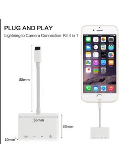 PSGT 4in1 Lightning To Tf.sd Card Camera Adapter  - Image 2