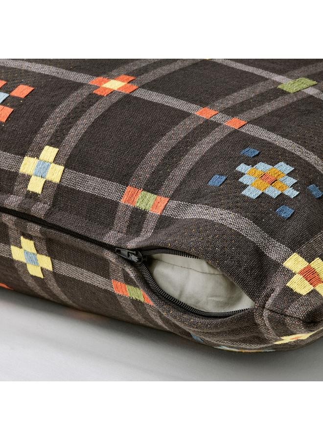 Zaboon Cushion cover, anthracite, 40x58 cm - Image 3