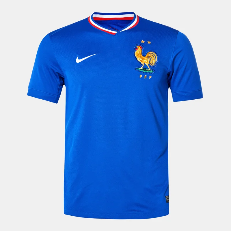 نايكي تيشيرت كرة القدم فرنسا (FFF) ستيديوم Dri-FIT ريبليكا لأساسي للرجال- 25/2024