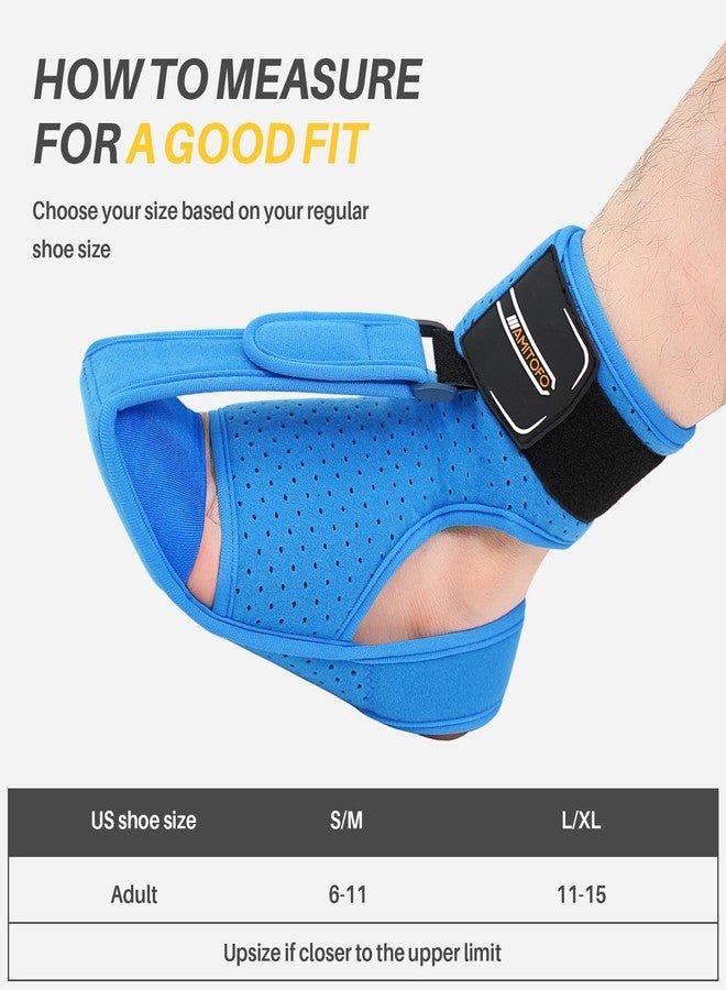 AMITOFO Plantar Fasciitis and Achilles Tendonitis Night Splint for Heel Pain Relief, Adjustable Support Brace for Sleeping, Women and Men - Image 5