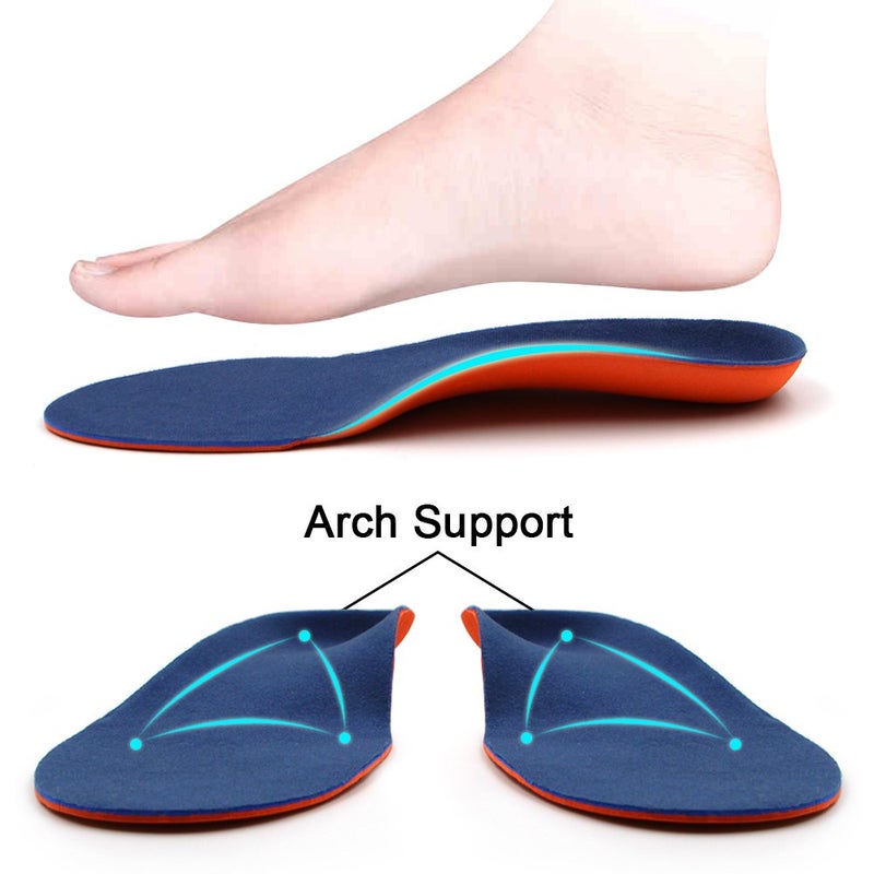 Dr.Foot أحذية د. فوت الطبية لدعم القوس للأقدام المسطحة - إدخالات أحذية لدعم القوس لالتهاب اللفافة الأخمصية، وألم القدم والكعب، والأقواس العالية والإفراط في التدوير، الراحة والتخفيف للرجال والنساء - XL - Image 3