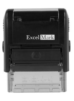 ExcelMark Celmark Selfinking Rubber Office Stamp Red Ink  - Image 2