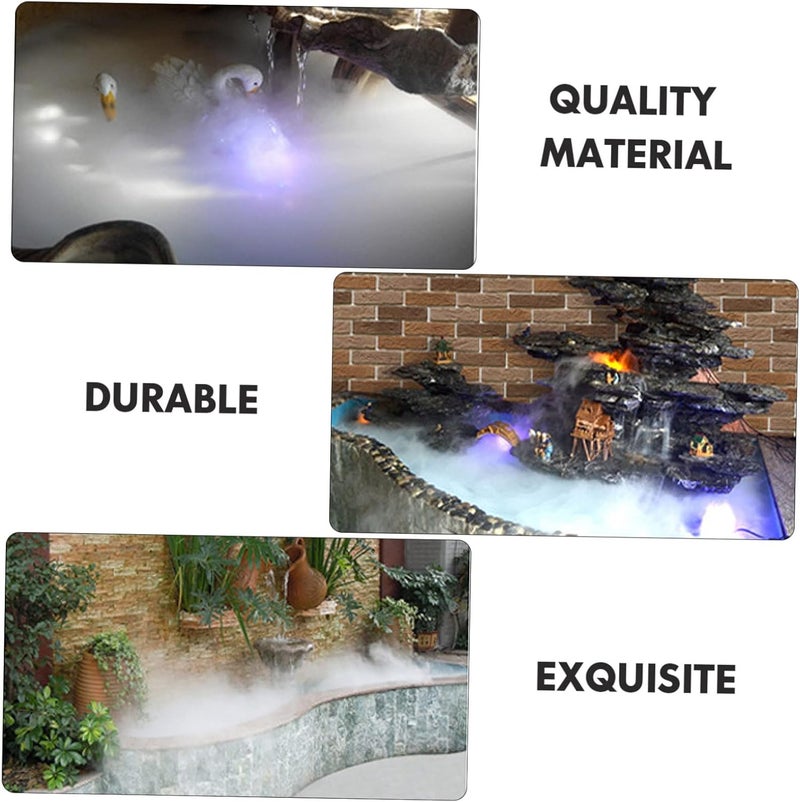 Fine detail UKCOCO Fog Maker with Light Mist Effect Ultrasonic Atomizing Head for Fish Tank Rockery Aquarium Indoor Garden Bonsai Decor Low Noise Machine Gulf climate tested upgraded quality Multi warehouse process Foldable Repeated use trusted quality Natural material Multiple local stock source All-scene compatible build Elegant multi-option build Global upgraded economical craftsmanship Standard fit Certified stocked merchandise Practical versatile construction Backup reserve local stock Safe approved storage space Wide usage compatibility Safe silicone build Minimal design Easy assemble Efficiency boosted construction Storage & transit friendly Diverse use resistant crafted quality Global assemble options Simple multi-feature practical build Storage transit efficiency build - Image 4