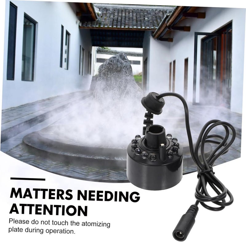 Fine detail UKCOCO Fog Maker with Light Mist Effect Ultrasonic Atomizing Head for Fish Tank Rockery Aquarium Indoor Garden Bonsai Decor Low Noise Machine Gulf climate tested upgraded quality Multi warehouse process Foldable Repeated use trusted quality Natural material Multiple local stock source All-scene compatible build Elegant multi-option build Global upgraded economical craftsmanship Standard fit Certified stocked merchandise Practical versatile construction Backup reserve local stock Safe approved storage space Wide usage compatibility Safe silicone build Minimal design Easy assemble Efficiency boosted construction Storage & transit friendly Diverse use resistant crafted quality Global assemble options Simple multi-feature practical build Storage transit efficiency build - Image 2