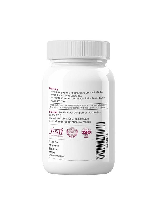 Biotrex Nutraceuticals Biotrex Nutraceuticals Resveratrol 500mg Supplement, 99% High Purity Grade, Antioxidant, Supports Blood Sugar Levels & Healthy Heart - 60 Veg Capsules  - Image 3