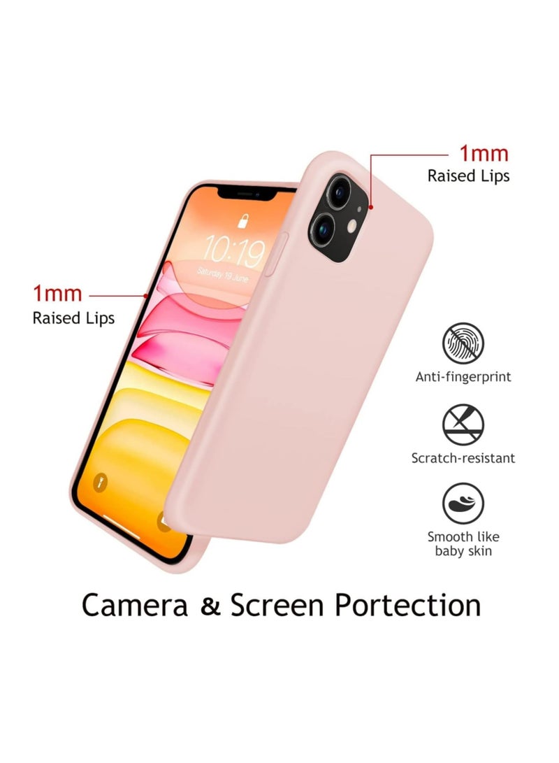 MIGOFAST iPhone 11 Soft Liquid Silicone Gel Case Full Body Shockproof Rubber Protection Matte Finish Cover Soft Microfiber Lining Cushion Slim Back Case - Image 3