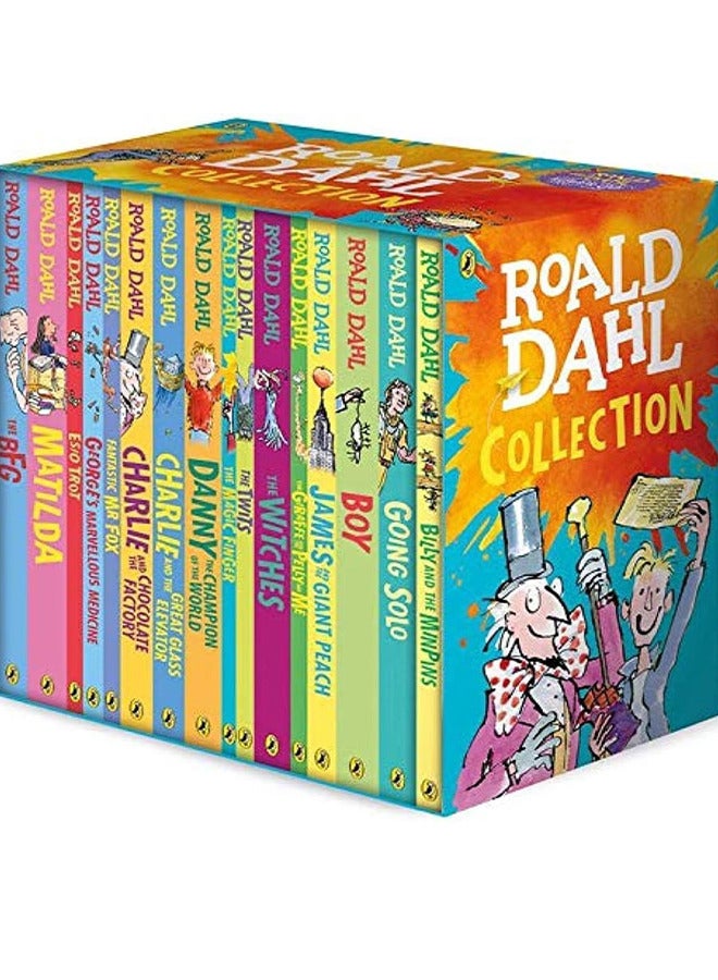 Roald Dahl Collection 15 Fantastic Story Books - Paperback English by Roald Dahl 