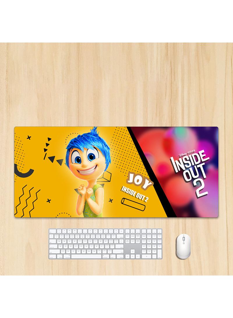 General Inside Out 2 Cartoon Personality Gaming Large Mouse Pad Large Mat Officer Desk Mat Oversized Lock Edge Anti-Slip Anime Mouse Pad  - Image 1