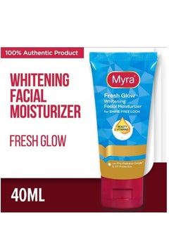 Myra Smooth Glow Whitening Facial Moisturizer- Blue 40ml  - Image 1