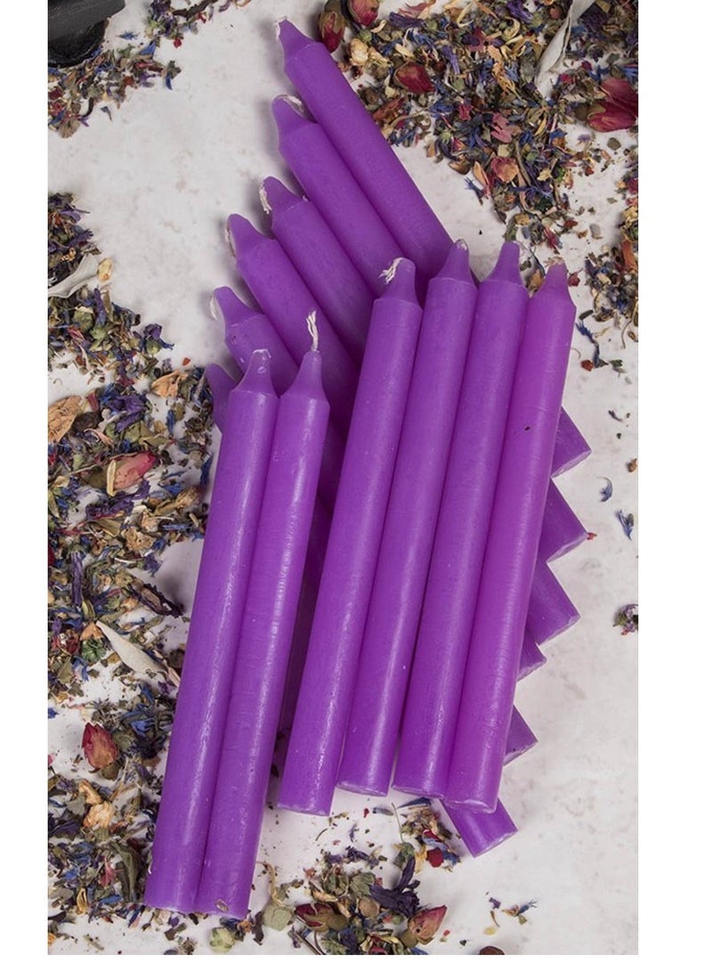 سي او أرماء مجموعة من 5 شموع معطرة برائحة اللافندر 19*2 سم - Image 4