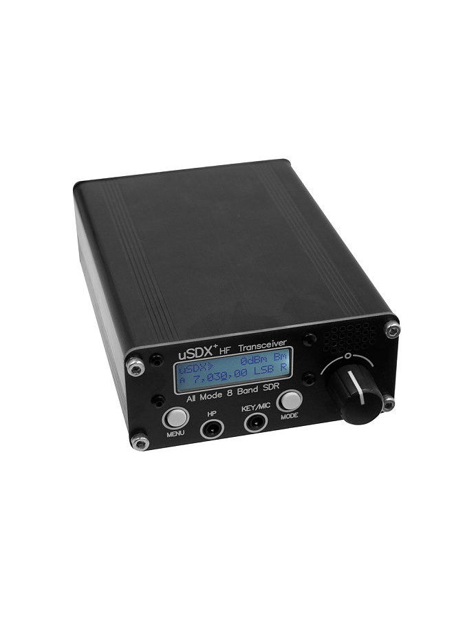 Generic - uSDR uSDX+Plus V2 8 Bands SDR Transceivers HF SSB QRP Portable High Frequency Short Waves Transceivers LCD Display Speaker Microphone - Image 1