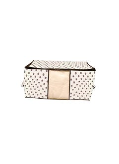 UNICRAFTS UNICRAFT Underbedorga07 Non Woven Rectangular Underbed Storage Organizer Set Cream Standard 6 Pieces  - Image 3
