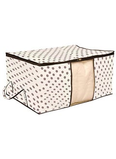 UNICRAFTS UNICRAFT Underbedorga07 Non Woven Rectangular Underbed Storage Organizer Set Cream Standard 6 Pieces  - Image 2