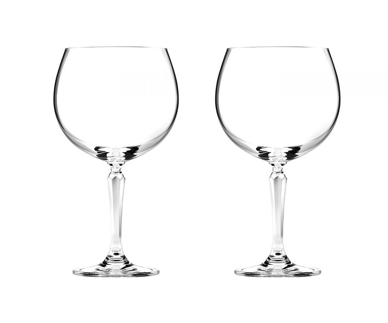 TAGROCK Crystal Stem Balloon Cocktail and Red Wine Glass 600ml Set of 2 - Image 1