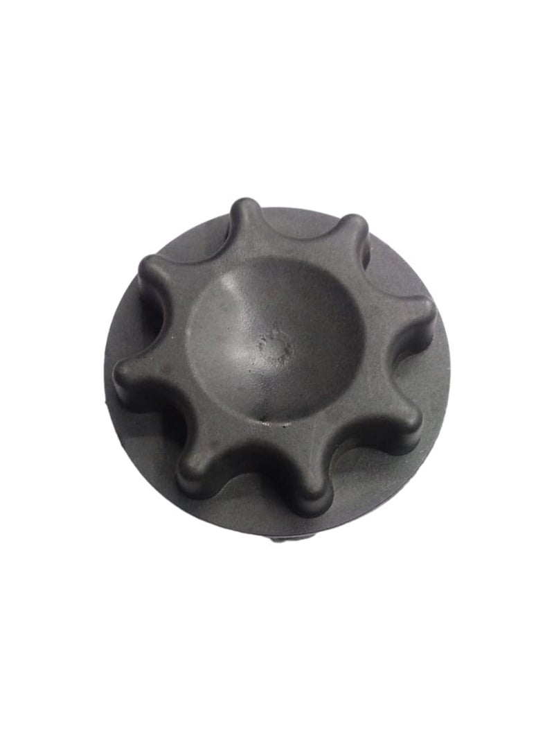 Auto-Ex حامل مقبض دفع Auto-Ex Stepney من الألمنيوم مع برغي قفل وصمولة بديل للإطار الاحتياطي متوافق/بديل لسيارات Etios/Etios Liva، أسود - Image 3