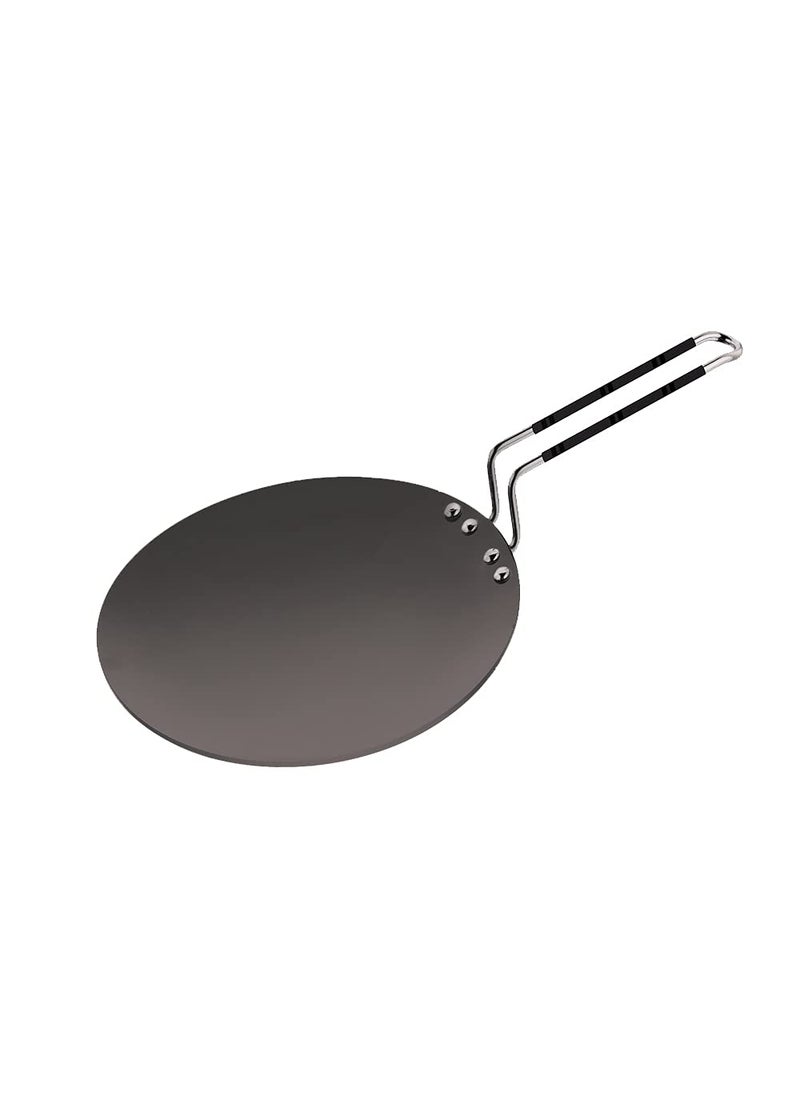 Marlex HardAnodized Aluminium Tawa with Handle 9 Inches Black