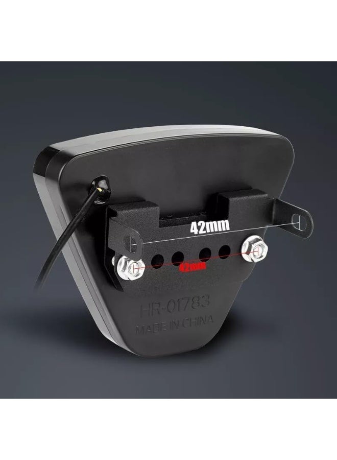 Universal F1 Style LED Rear 3rd Third Strobe Flashing Tail Brake Stop Light - Image 2